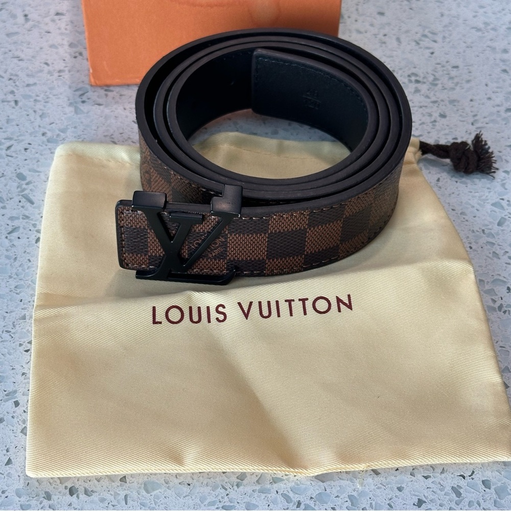 Louis Vuitton Leather Belt